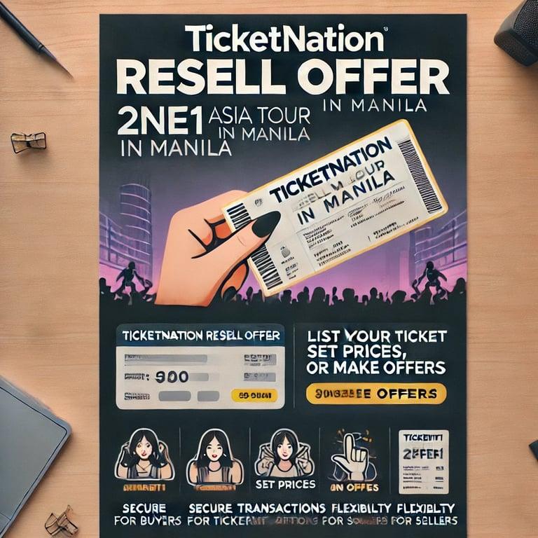 🎉 Introducing TicketNation's New Feature: Resell Offer 🎉